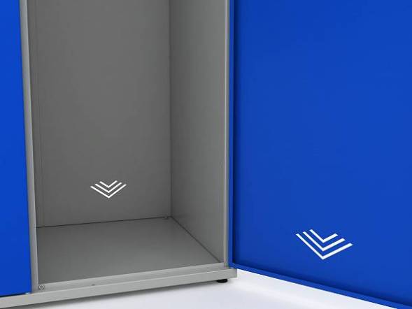 Шкаф гардеробный металлический ДВК COMFORT 1700/22 (600) [ ER-00022858 ]