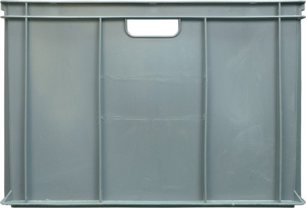 Ящик сплошной 203-2, 600х400х410 мм, серый