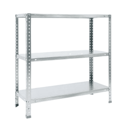Стеллаж оцинкованный ПРАКТИК ES 75KD/75x30/3, 750х750х300 мм, 3 полки [ER-00014554]