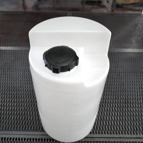 Емкость дозировочная 100 л с резьбовой крышкой под плотность вещества до 1.3 г/см3, белый