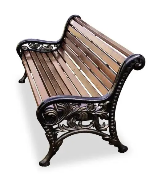 Скамейка чугунная «Новый Парк» 3,0 м (3 опоры)