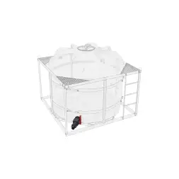 Сливной кран G3 с БРС комплект для установки на одну емкость