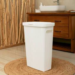 Корзина для белья Velvet, 45л, белый