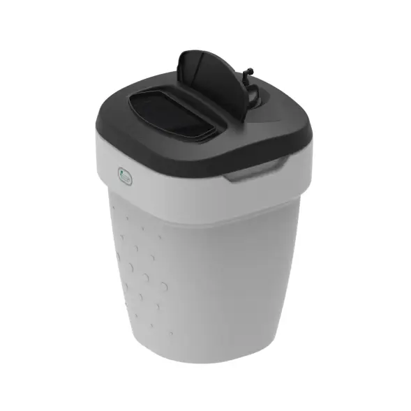 Солевой бак 350 литров (в сборе) зеленый