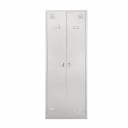 Шкаф металлический для одежды двухдверный 1850х600х500мм (2L-B1A) [ ER-00039084 ]