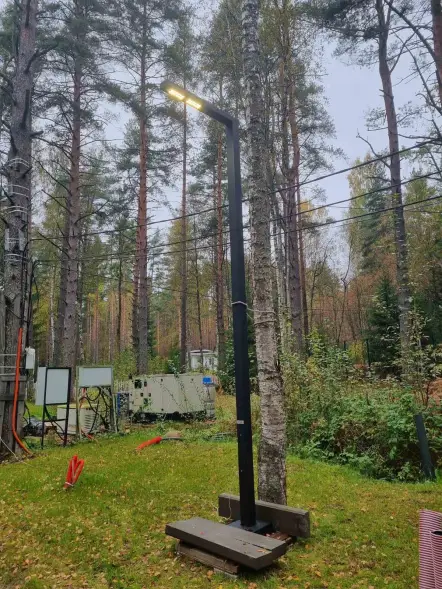 Стальной светодиодный столб «Иннополис» 5,0 м (28 Вт)