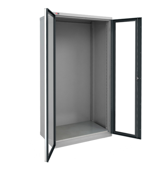 Шкаф ДиКом ВС-055 пустой, двери с окнами