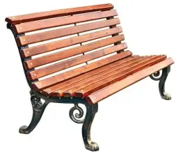 Скамейка чугунная «Нева» 3,0 м (3 опоры)