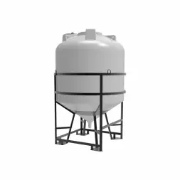 Емкость ЦКТ 5000л с патрубком 90мм белая в обрешетке