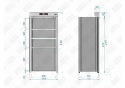 Роллетный шкаф в паркинг ROLL-BOX SIMPLE 10.07.5.V2