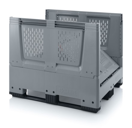 Складной контейнер Bigbox с вентиляционными отверстиями KLO 1210K