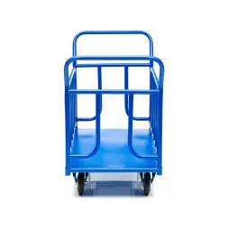 Тележка платформенная Стелла-техник КПО-300Т-160-К, с бортами, 600х1000мм