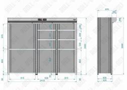 Роллетный шкаф в паркинг ROLL-BOX SIMPLE 24.05.355.V1