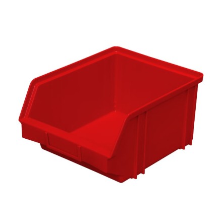 Ящик (лоток) для склада 290x230x150 мм, арт. 7962, PP, штабелируемый