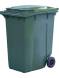 Пластиковый мусорный контейнер, 360 литров