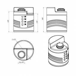 Емкость дозировочная 60 л
