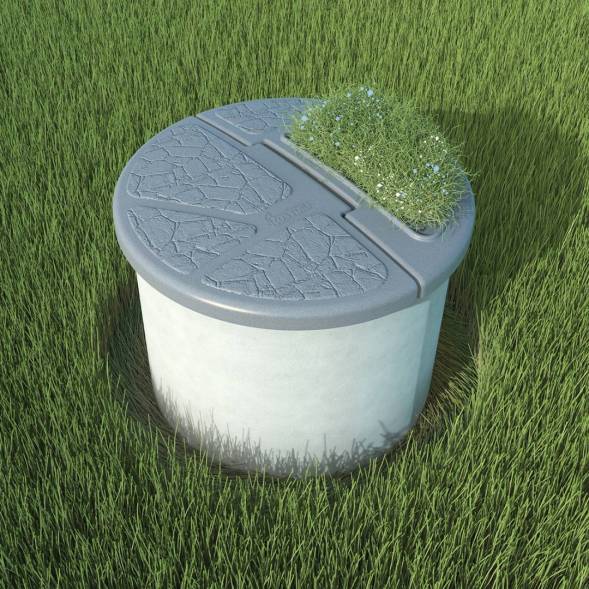 Крышка колодца Rostok складная