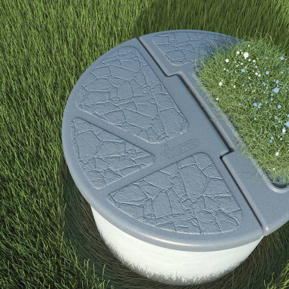 Крышка колодца Rostok складная