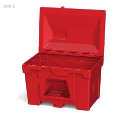 Ящик для песка 500 литров с дозатором