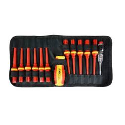 Набор отверток диэлектрических 13 предметов до 1000V BERGER