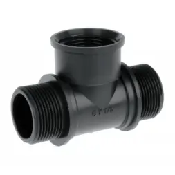 Тройник G2 НР-ВР-НР пластик Италия