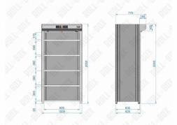 Шкаф роллетный ROLL-BOX SIMPLE 10.06.6.V1