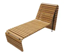 Парковый лежак 2 1,4 м (композит)