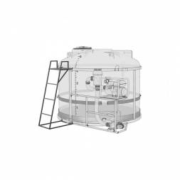 Лестница с трапом для обрешеток TRF