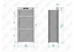 Шкаф роллетный ROLL-BOX SIMPLE 10.06.4.V2