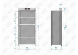 Шкаф роллетный ROLL-BOX SIMPLE 10.06.6.V2