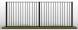 Забор металлический сварной секционный СЗ-1, 1 м²
