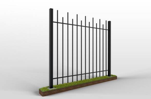 Забор металлический сварной секционный СЗ-2, 1 м²