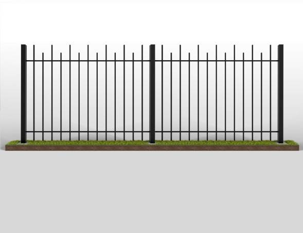 Забор металлический сварной секционный СЗ-2, 1 м²
