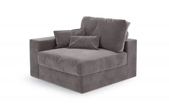 Модуль Элизиум угловой Вельвет-люкс - премиум