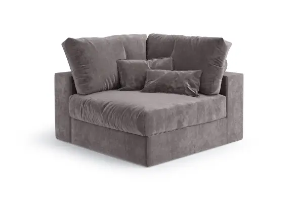 Модуль Элизиум угловой Вельвет-люкс - премиум