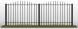 Забор металлический сварной секционный СЗ-4, 1 м²