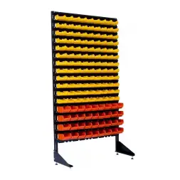 Стеллаж с пластиковыми ящиками 1801-12/4/0 G-O