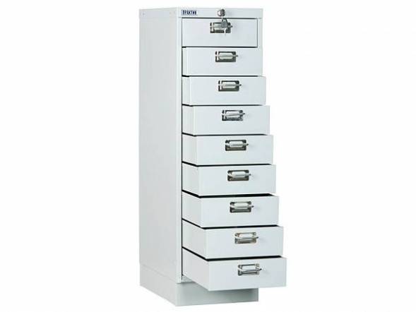 Многоящичный шкаф ПРАКТИК MDC-A4/910/9