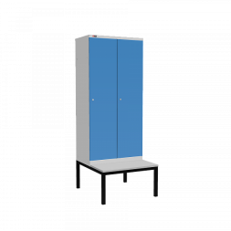 Шкаф ДиКом УНО-421 (RAL 7038+RAL 5012) [ ER-00031389 ]