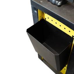 Лоток стальной навесной для тележки инструментальной (300х180х300 мм) BERGER