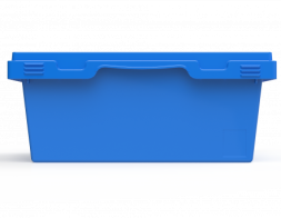 Вкладываемый многооборотный контейнер в с термовкладышем (600х400х175)